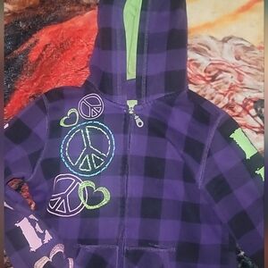 Purple 2000's style jacket.